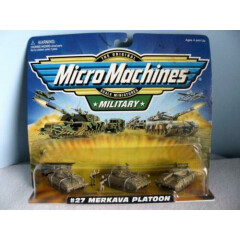 GALOOB Military MICRO MACHINES 1998 #27 Merkava Platoon FACTORY SEALED-