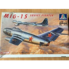 Model mig-15 soviet fighter 1:72 