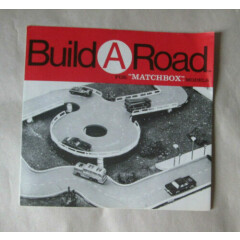 Matchbox Builder A Road Catalog Brochure Directions 6-Page Fold-out Fred Bronner