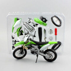 Maisto Assembly 1:12 Kawasaki KX450F dirt motocross Motorcycle model DIY bike