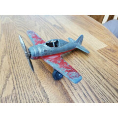Vintage Kidde Toy By Hubley Metal US Army Plane