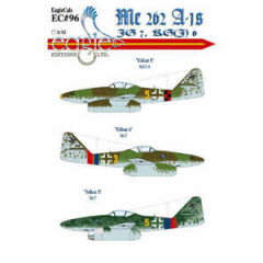 Eagle Cal 1/32 Messerschmitt Me 262A-1 # 32096