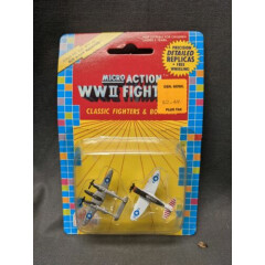 MICRO ACTION WWII World War 2 Fighter planes Fighters Model 1989 b