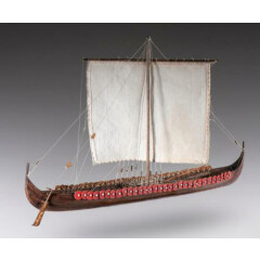 Dusek D014 - Viking Longship - Wooden Modelship Kit,Scale 1:72