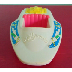 Tonka Hollywoods Plastic Pink and White Toy Boat 