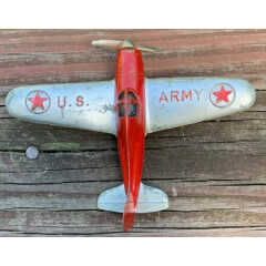 Hubley Single Prop Fighter Plane US Army 