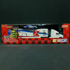 NASCAR Racing Champion Chase the Race Trailer Rig 2002 White - New