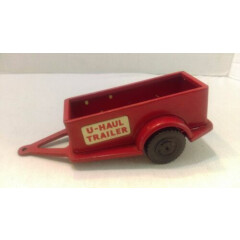 Vintage 60's Japan Tin 7" U-Haul Trailer Very Nice Clean For Toy Cars