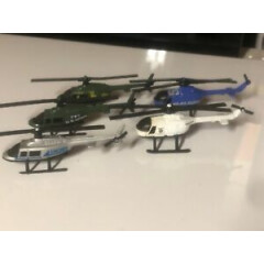 Lot of 5 helicopters 