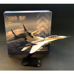 WLTK Russian Air Force Mikoyan MiG-35 Fulcrum Fighter Grey 1/100 Diecast Model