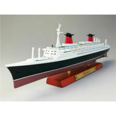 ATLAS 1/1250 Scale France Steamboat Alloy Cruise Ship Model Boats Vehicles Gift