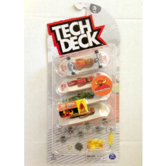 Tech Deck Set of 4 Toy Machine Fingerboards Skateboards New