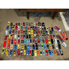 130+ CARS!!! Hot Wheel, Matchbox, Mattel, etc. Loose Lot 
