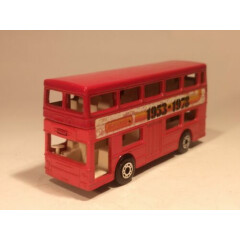 1972 Matchbox Superfast 17 The Londoner Double Decker Bus 1953-1978 Excellent