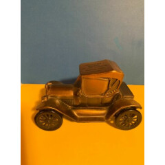 FORD MODEL T DIE CAST COIN BANK WITH KEY COLLINSVILLE BUILDING AND LOAN ASSOC