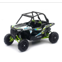 Polaris RZR XP1000 1:18 White Lightning Side by Side New Ray Toy Model 57593C