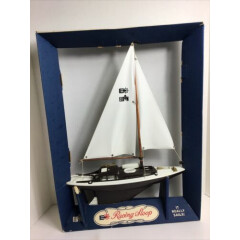 VTG 1960's Eldon Racing Sloop Boat Toy in Original Box sailing ship No 508301