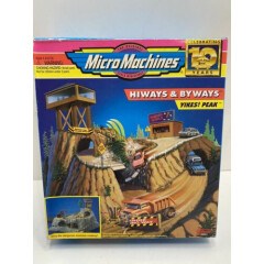 Micro Machines Highways and Byways Yikes! Peak Playset with box - Missing pieces