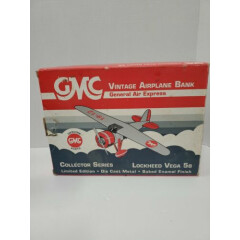GMC Vintage Airplane Bank. General Air Express. Vintage 1992.