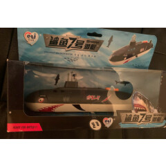 ALLOY Shark Submarine Military WarShip Toy