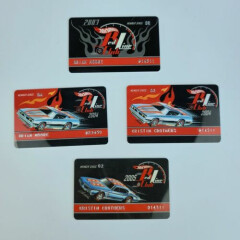 Lot of 5 HOT WHEELS RED LINE CLUB MEMBERSHIP CARDS 2002, 2003, 2004 x2, 2005