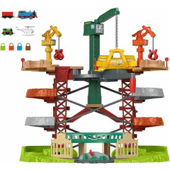 Thomas and Friends Trains and Cranes Super Tower Motorized Playset Brand New Toy