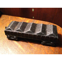 Midge Toy Train Car - Vintage Blk Model Coal Car Metal USA Rockford Illinois Toy