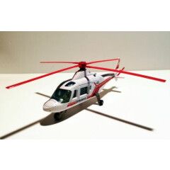 Majorette 3043 agusta 109 helicopter ambulance very good condition. 
