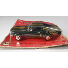 Shelby Mustang Ford Toy Car Vtg 1960s Battery Op NOS Ilfelder NY Illco Rare VHTF