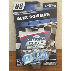 2018 Daytona 500 Wave Alex Bowman Nationwide 1/64 NASCAR Authentics White Card