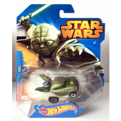 Hot Wheels Star Wars Yoda Character Car NIB