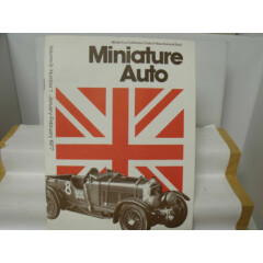"MINIATURE AUTO" NEW ZEALAND (6 ISSUE LOT+),V9 #1-6,1977,DIECAST REVIEWS,EXCCOND