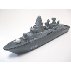 Navy Boat Frigate Saxony Ship 5 1/8in Polyresin Ship Collector