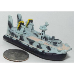 Small Micro Machine US Navy Assualt Hovercraft Landing Craft/ Blue Camo # 1