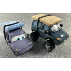 Disney Pixar Cars Leroy Traffik & Leroy Traffik w/ Snow Tires Die-Cast - LOOSE