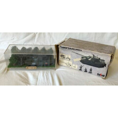 Vintage Polistil Chieftain MK3 Military Tank 1/50 Scale Die Cast Made In Italy