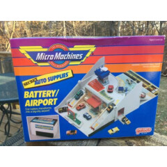 Vintage Micro Machines 1989 Battery/Airport #6466 NIB Galoob