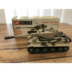 Vintage CORGI 900 DieCast Tank Wwii Pzkpfw Tiger MK 1 Great Condition