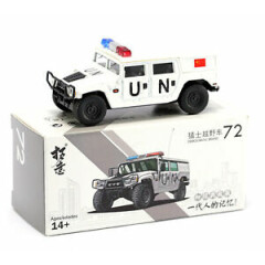 X CAR TOY 1/64 China DONGFENG Warriors Car United Nations Finished Product #/72