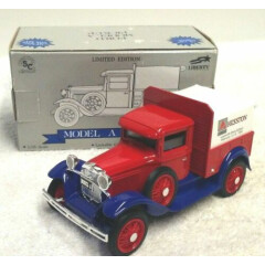SPEC CAST FORD MODEL A PICKUP TRUCK BANK HESSTON LOUISVILLE SHOW TOY IN BOX