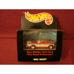HOT WHEELS SAM WALTON 1979 FORD THE ROAD TO SUCCESS 1:64 DIE CAST CAR NEW IN BOX