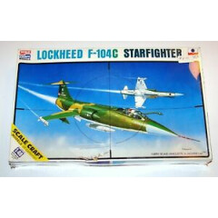 Lockheed F-104C Starfighter Plane 1:48 Model Kit Sealed Scale Craft ESCI