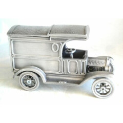 SPECCAST PEWTER 1913 FORD VAN MODEL T DELIVERY VAN ABOUT 5" 