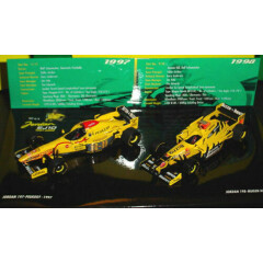Minichamps 1:43rd Jordan Set Ralf Schumacher Damon Hill Fisichella 97 and 98