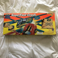 Matchbox Super Fast Crash 1996 TYCO Speed System ALL BUT STICKER SHEET - CLEAN
