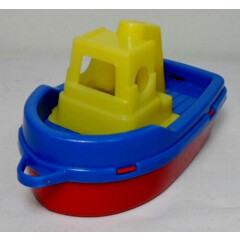 ANDRONI GIOCATTOLI VTG ITALY 70's 80's PLASTIC 5'' BOAT SHIP WATER TOY FLOATS H