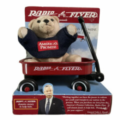 Radio Flyer ~ Colin Powell Bear ~ America's Promise Collection ~ Model #AP901 
