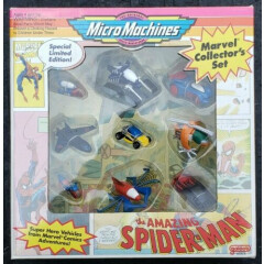 Micro Machines Marvel The Amazing Spider-Man Action Playset Galoob Vintage MISB