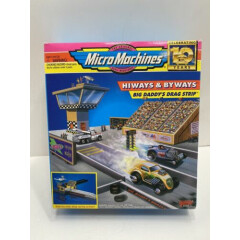 Micro Machines Hiways & Byways Big Daddy's Drag Strip Set Missing Pieces Rare