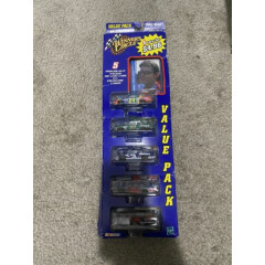 Winners Circle Value Pack 5 Diecast Cars With Collectors Cards 1999 Hasbro